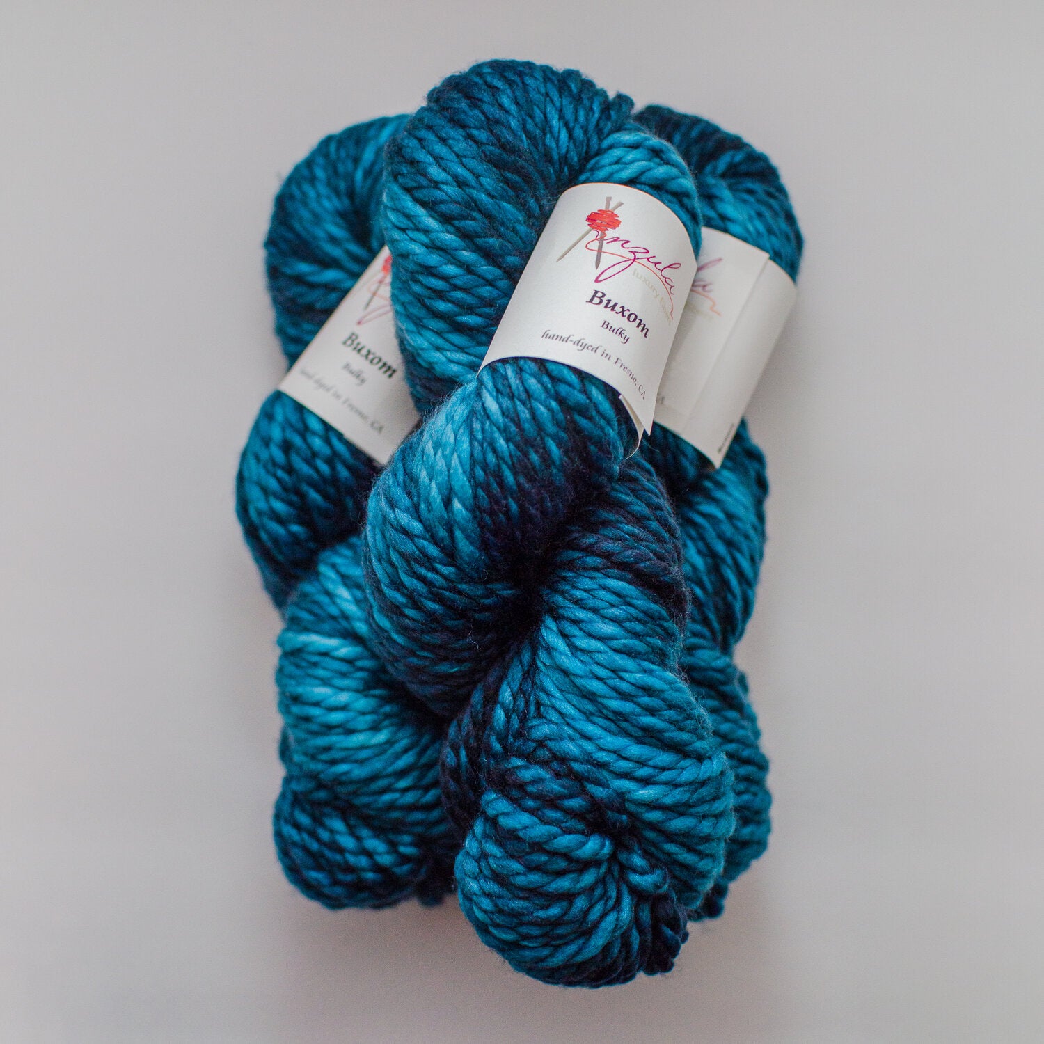 Anzula Luxury Fibers - 3 skeins of Cloud in online Athanasia Colorway